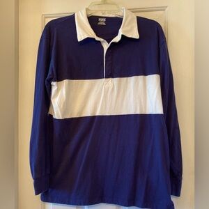 Victoria’s Secret Pink navy and white tunic top size medium